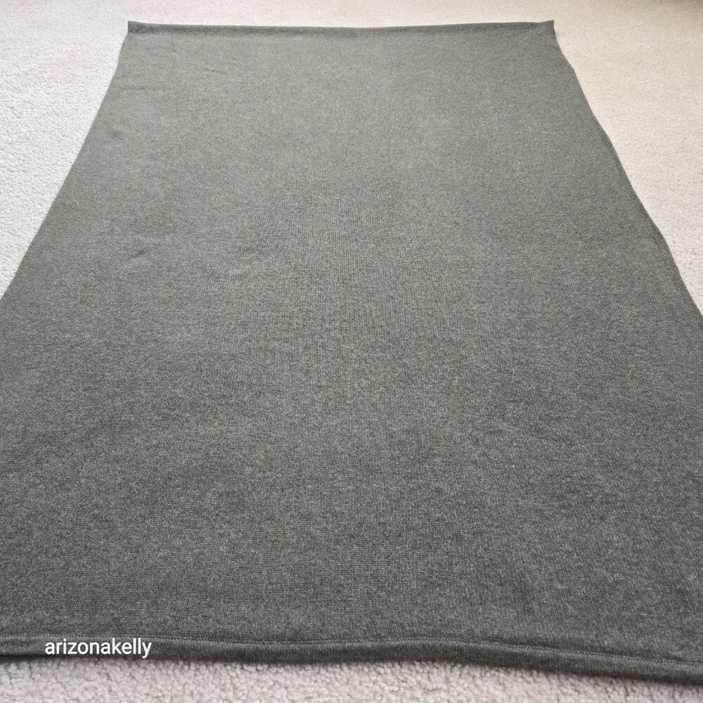 NWT Cashmere Scarf Wrap Green Charter Club - Picture 9 of 10